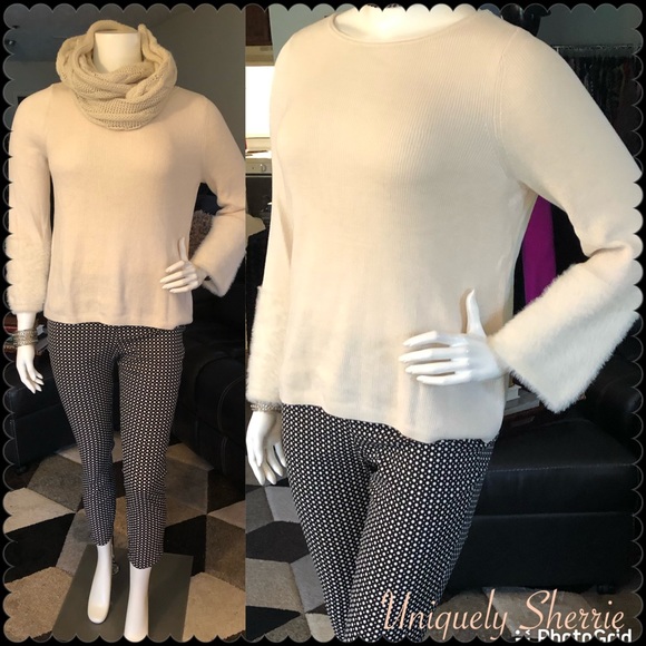 J. Jill Sweaters - J.Jill Creme Sweater
